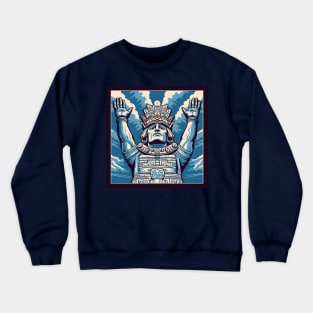 Fear the Aztec King! Crewneck Sweatshirt